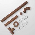 Kit Installazione per Stufe a Pellet 2026 in Acciaio e Acciaio Verniciato (10 colori) - immagine 7