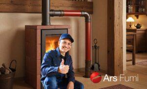 installazione stufa a pellet